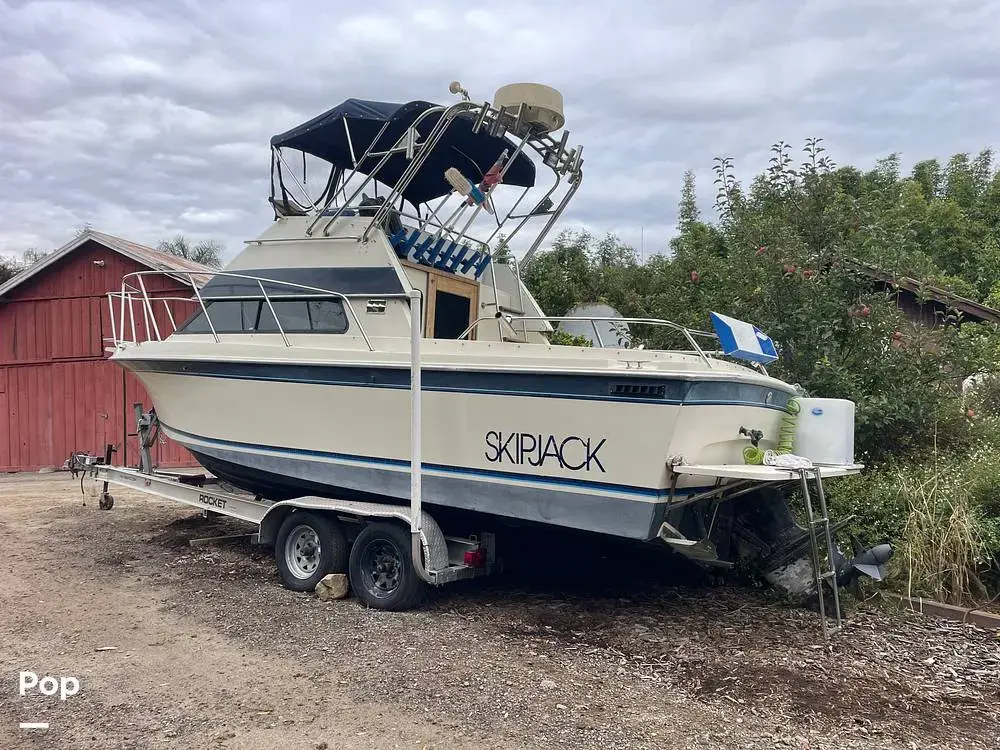 1990 Skipjack 25 flybridge