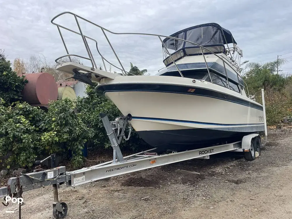 1990 Skipjack 25 flybridge