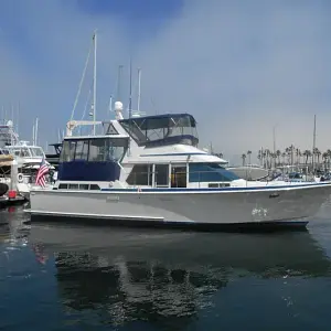 1990 Tollycraft 44 Cockpit Motoryacht