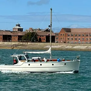  Classic Thornycroft Single Screw Motor Yacht