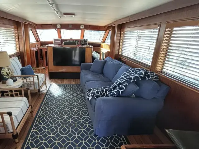 Hatteras Yacht Fish 53