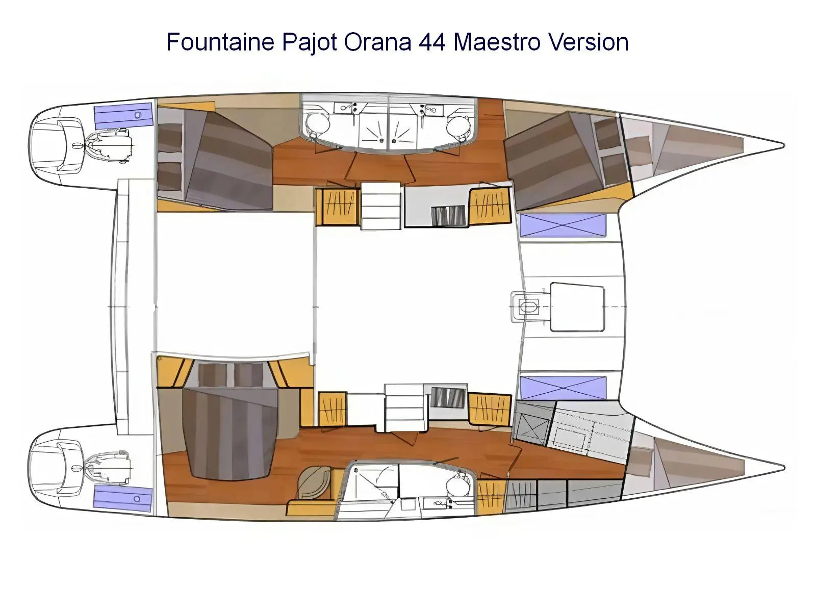 2010 Fountaine Pajot orana 44