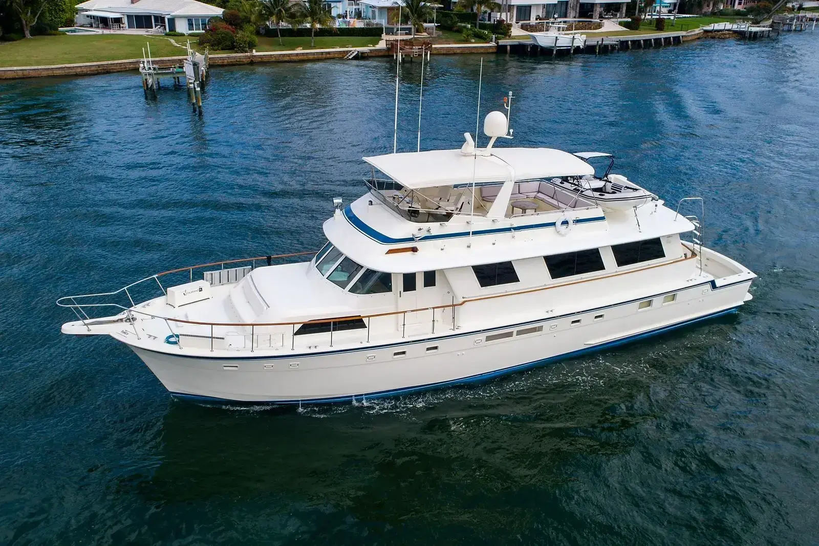 1986 Hatteras 72 motor yacht