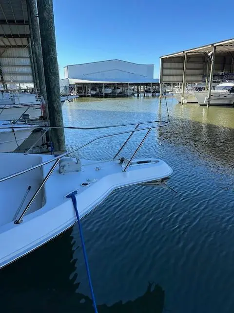 1996 Sea Ray 440 express bridge