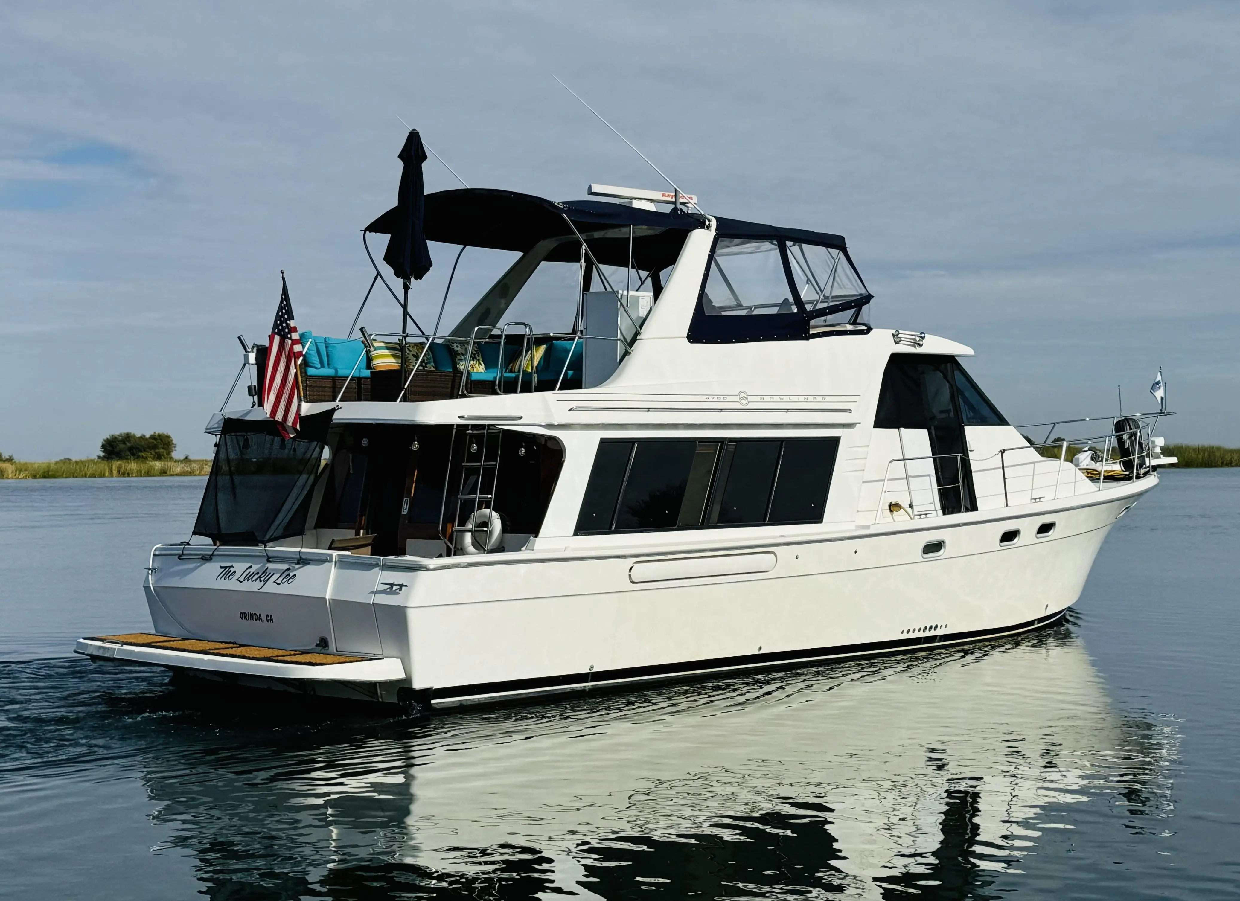 1994 Bayliner 4788 pilothouse motor yacht