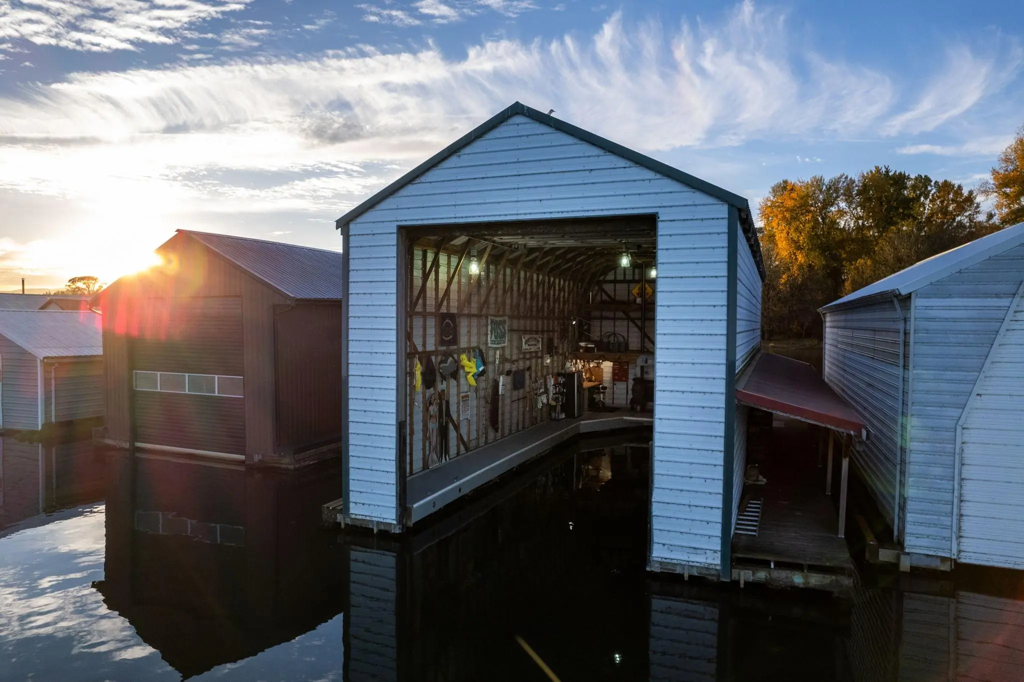 1983 Larson boathouse