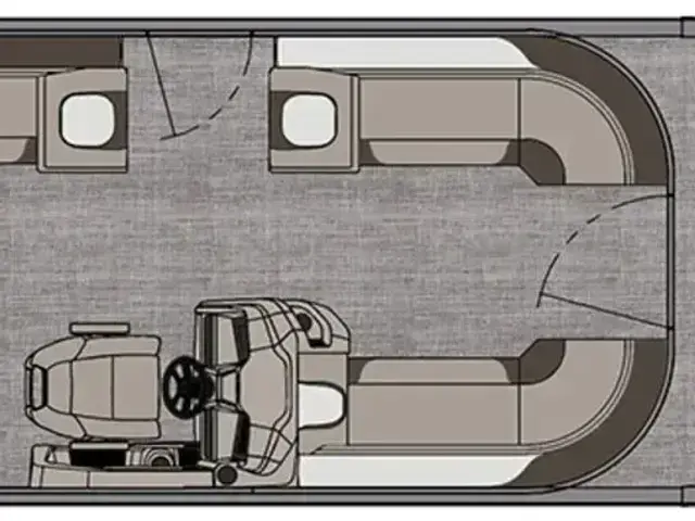 Avalon LSZ 23 Quad Lounge - Triple Toon - IN STOCK