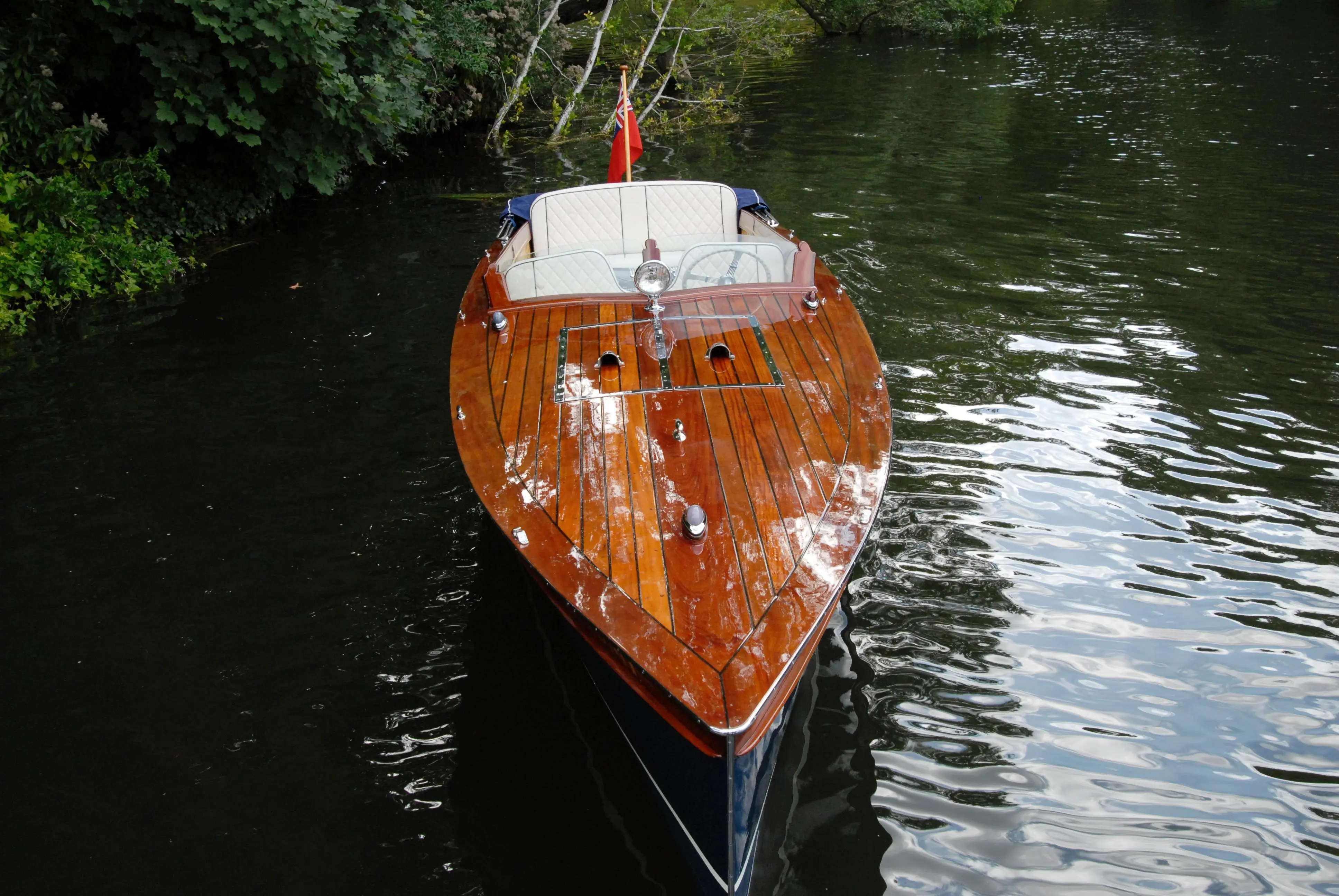 1959 Andrews 25 slipper launch