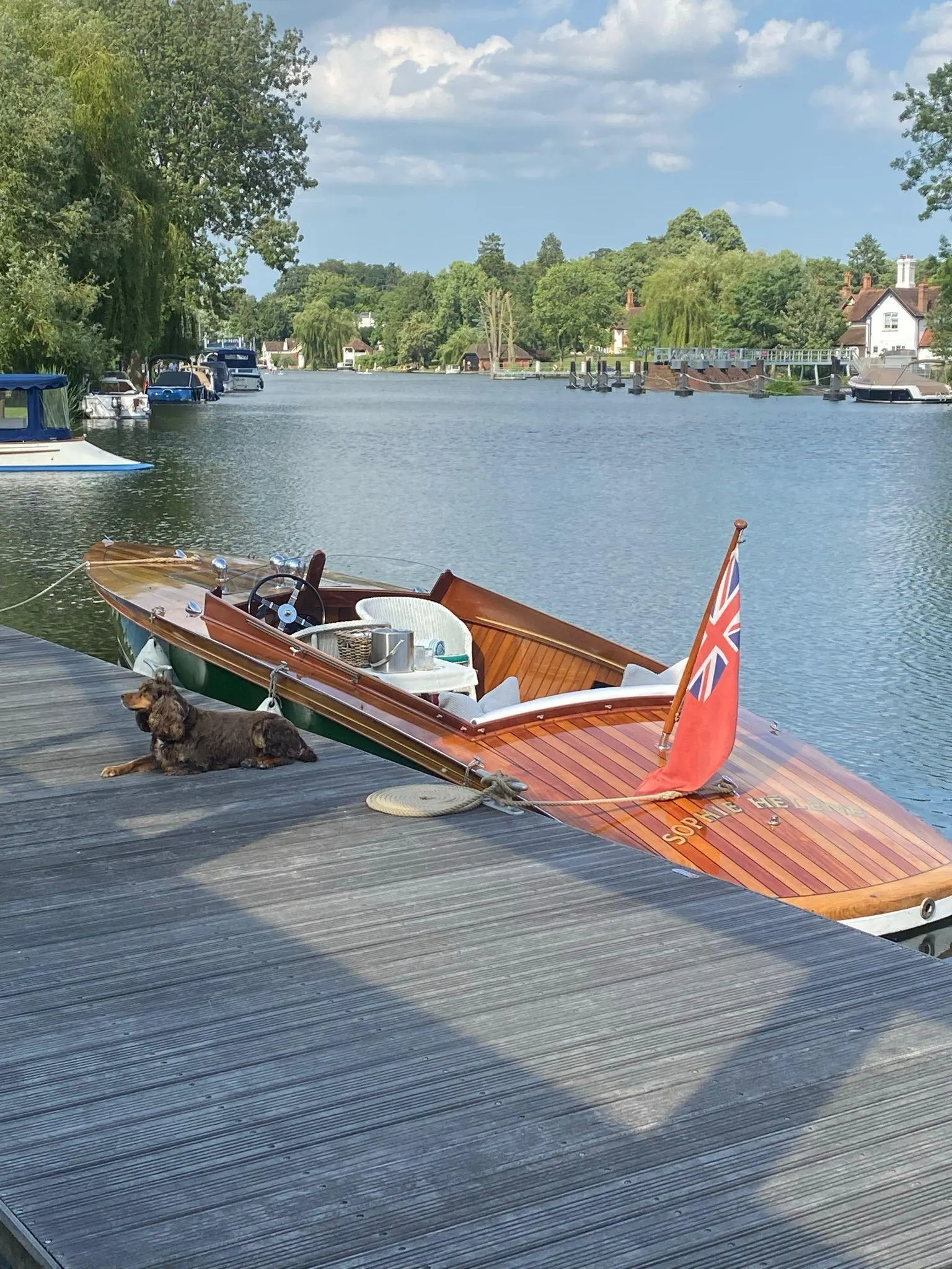 1952 Andrews 25 slipper launch