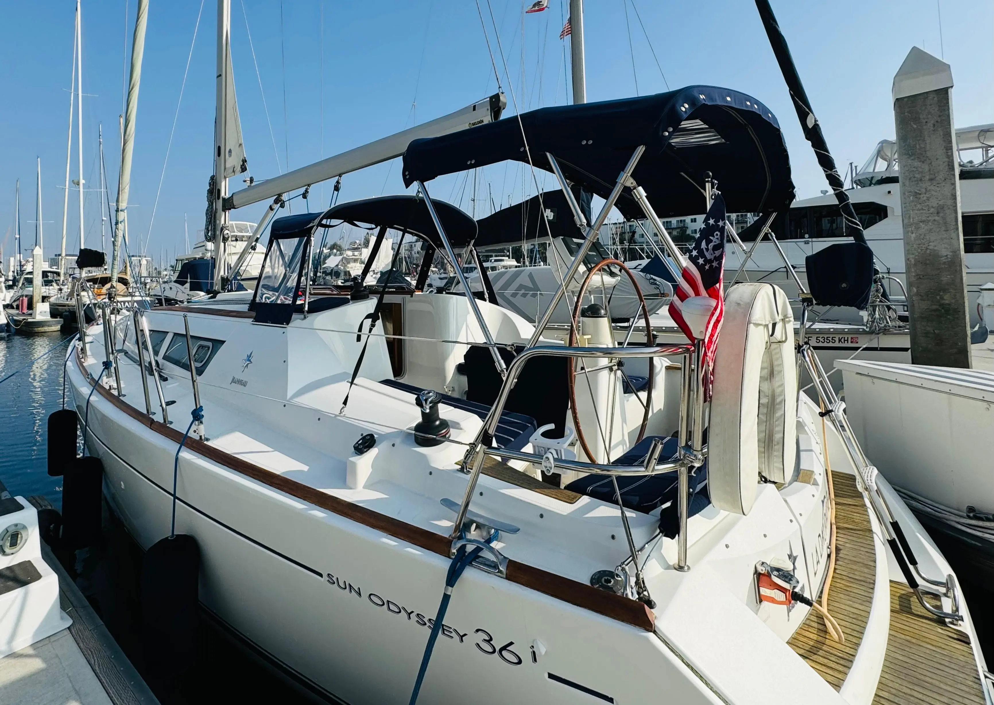 2007 Jeanneau sun odyssey 36i