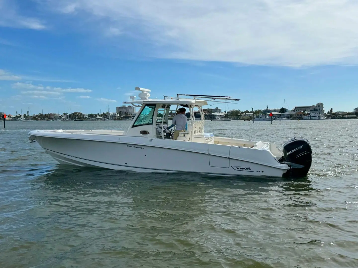 2015 Boston Whaler 350 outrage