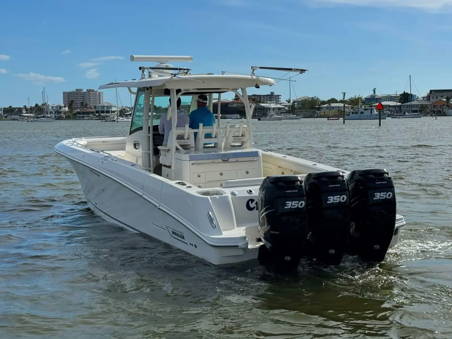 2015 Boston Whaler 350 outrage