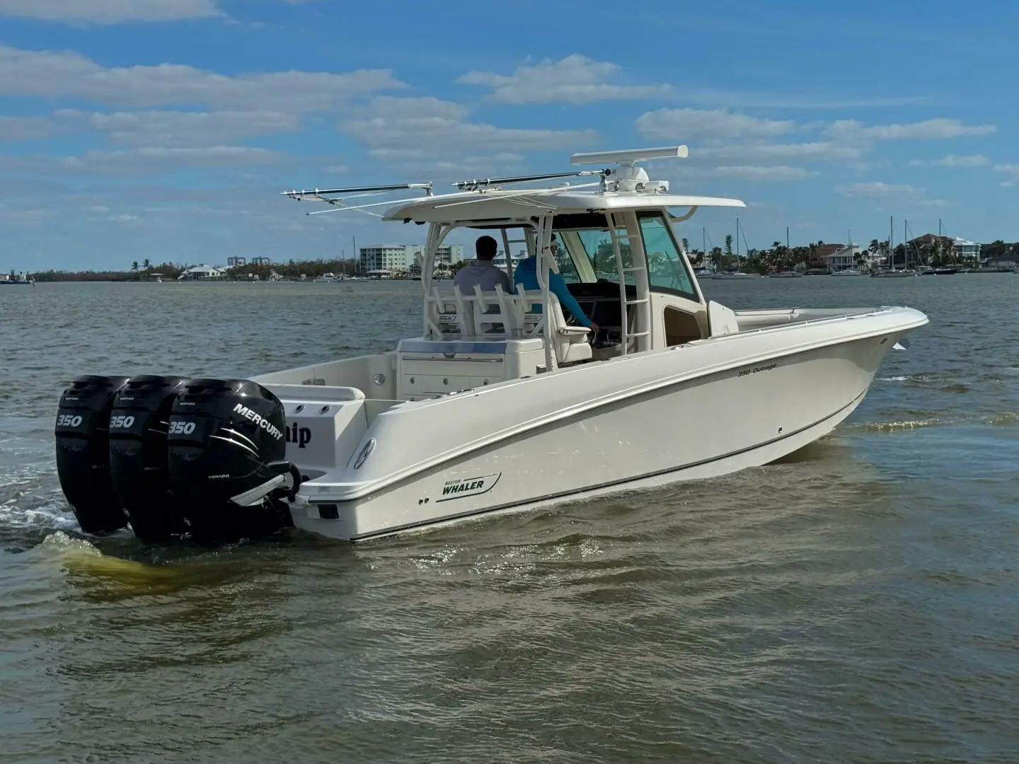 2015 Boston Whaler 350 outrage