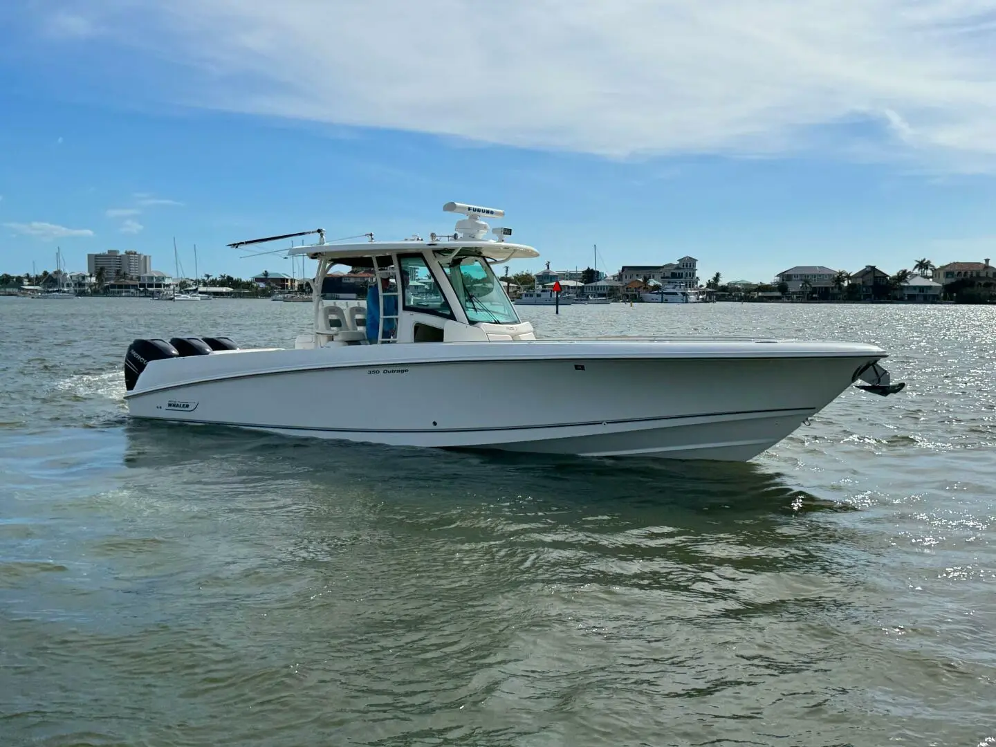 2015 Boston Whaler 350 outrage