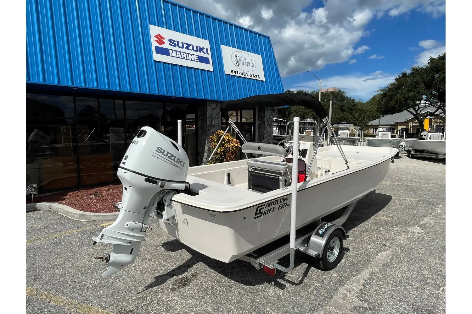 2025 Carolina Skiff e 21 dlx cc