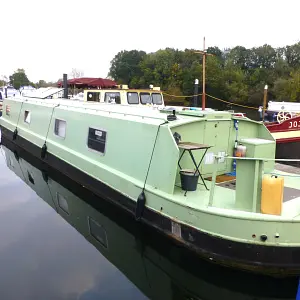 2017 Classic Dave Clark Boat Builders 57' Widebeam Sail a Way