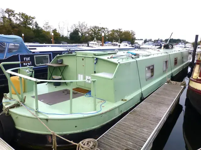 Classic Dave Clark Boat Builders 57' Widebeam Sail a Way