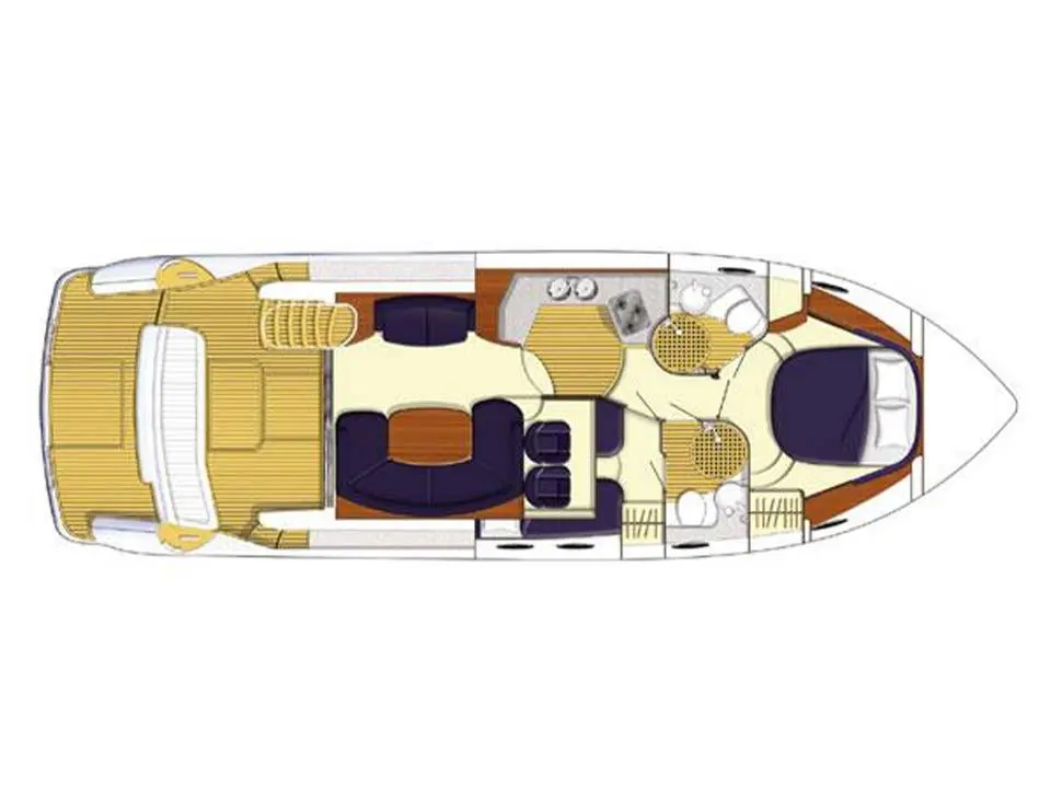 2008 Princess 42 flybridge