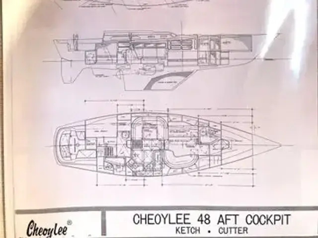 Cheoy Lee Aft cockpit cruising ketch