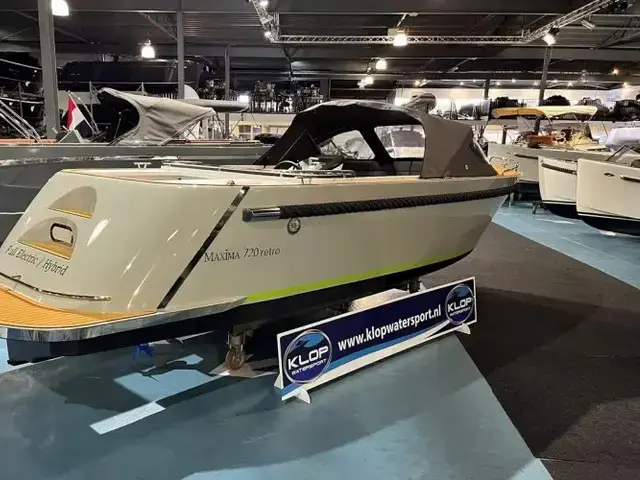 Maxima Boats 720 Retro elektrisch-hybride op voorraad!