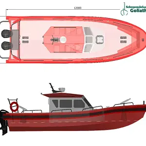 2025 Fire And Rescue Boat PHS-R1200