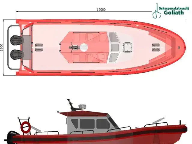 Fire And Rescue Boat PHS-R1200