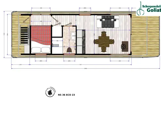 Nordic Season NS 36 Eco 23 Houseboat