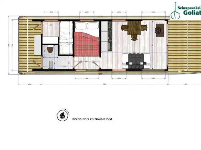 Nordic Season NS 36 Eco 23 Houseboat