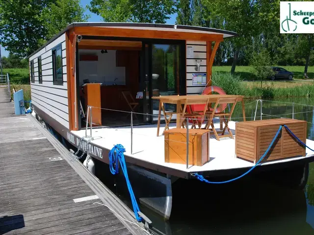 Solar Electrische Houseboat Catamaran Coche Standaard