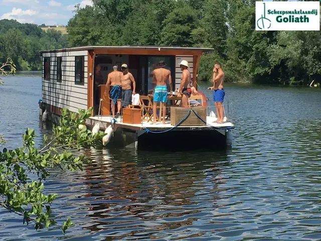 Solar Electrische Houseboat Catamaran Coche Standaard