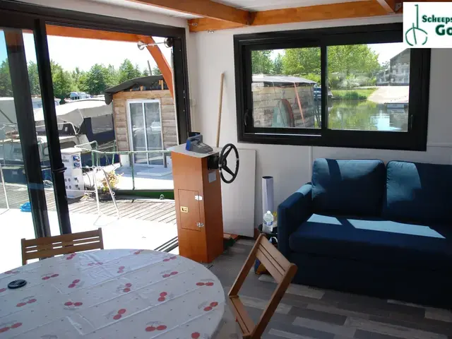 Solar Electrische Houseboat Catamaran Coche Standaard