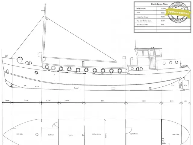 Dutch Barge Converted Bunker Boat (original Shell62)