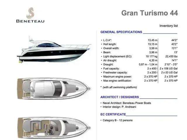 Beneteau Gran Turismo 44