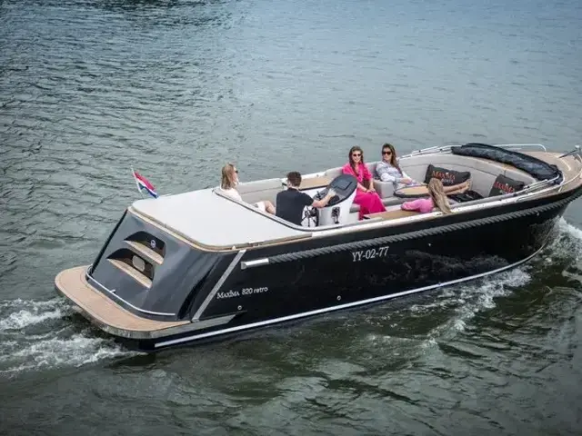 Maxima Boats 820 retro met Honda 135 pk NIEUW MODEL!