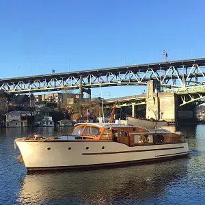 1950 Monk Double Cabin Cruiser