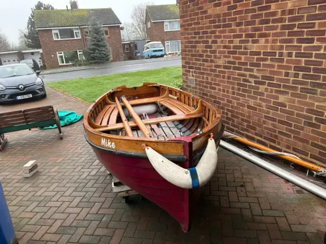 Classic 12ft Clinker Sailing Dinghy