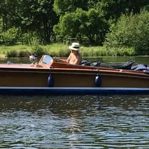 1947 Andrews Boats Slipper Stern Launch