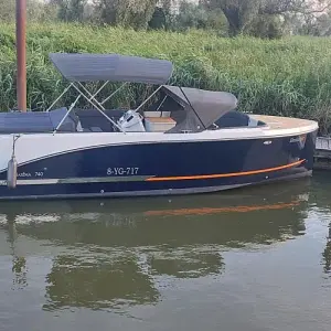 2023 Maxima Boats 740 met Honda 150 pk zeer jong gebruikt!