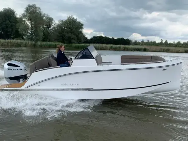 Maxima Boats 700 Sport met Honda 250 pk op voorraad!