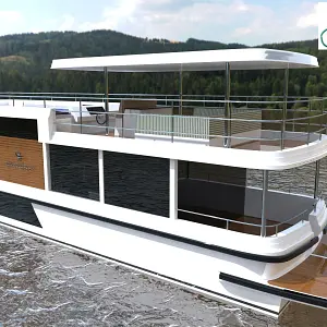 2025 DiviNavi M-1542 SL Houseboat