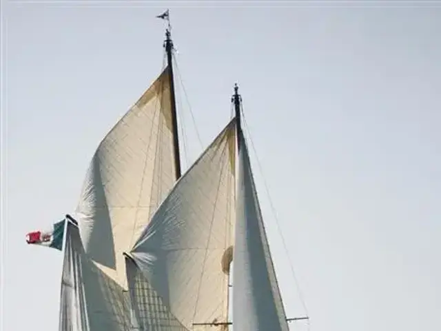 Cox & Stevens Gaff Schooner