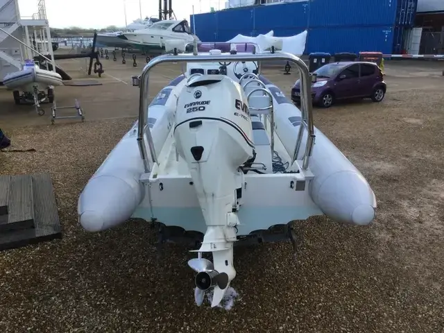 Ballistic Used  7.8M RIB with Evinrude Etec 250HP Outboard Engine and Trailer