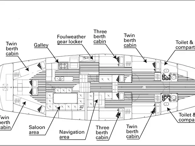 20m Steel Expedition Sailing Yacht Steel