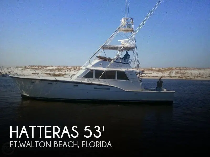 53 Convertible - Hatteras