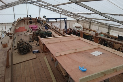 Custom Built Wooden Schooner - 'elena Maria Barbara' - Restoration Project