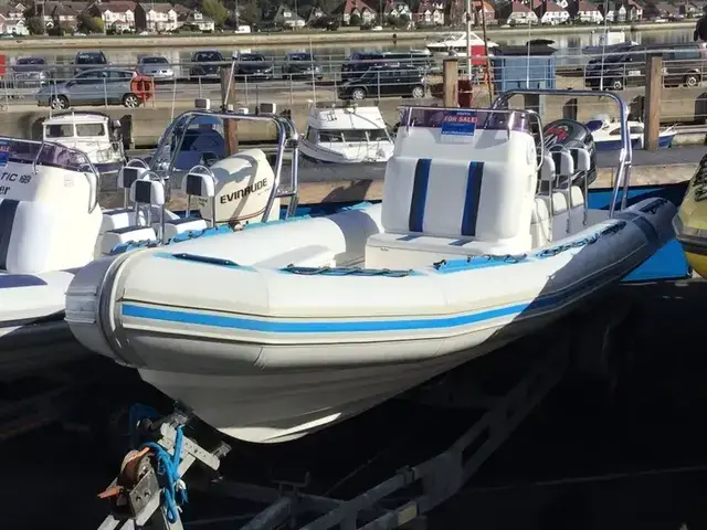 Ballistic 7.8M RIB with 200hp Yamaha engine