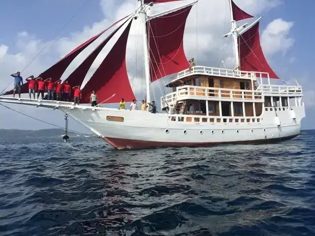 Custom Boats Sailing Phinisi