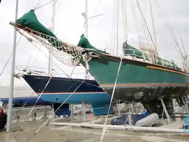 Dudley Dix Hout Bay 50 Steel Gaff Rigged Schooner