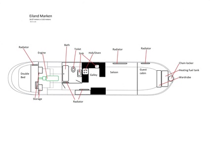 De Hoop Luxe Motor Dutch Barge