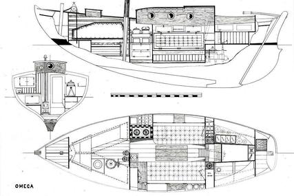 Harrison Butler 26ft OMEGA DESIGN BERMUDIAN SLOOP